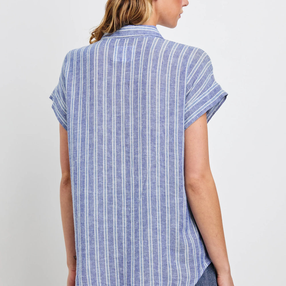 
                      
                        Relaxed fit striped shirt
                      
                    