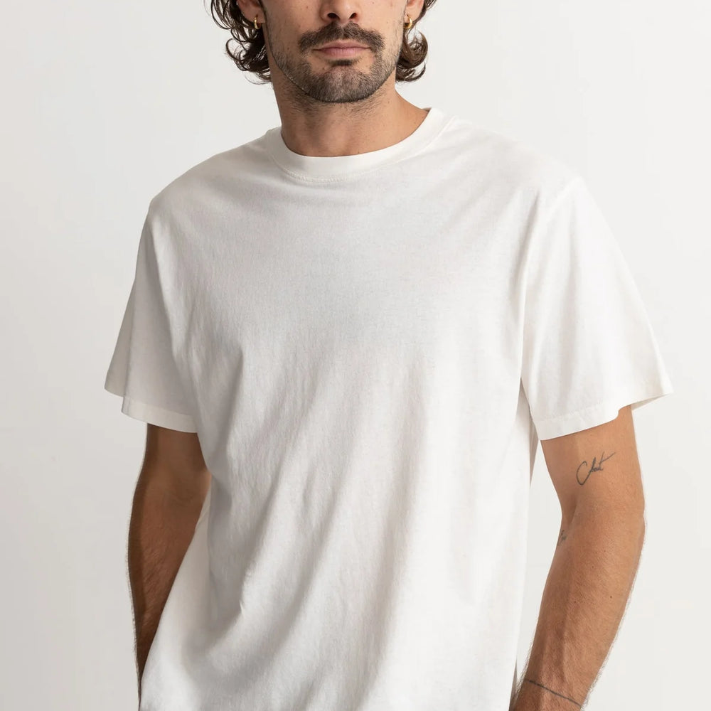 
                      
                        Enjoy casual good looks with the Classic Vintage Tee from Rhythm, available now at Harbour Thread Burlington. 
                      
                    