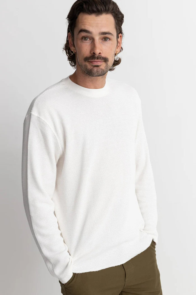 
                      
                        Front view of the Vintage White Classic Waffle Knit by Rhythm
                      
                    