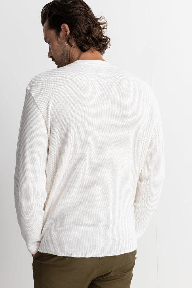 
                      
                        Back view of the Vintage White Classic Waffle Knit by Rhythm
                      
                    