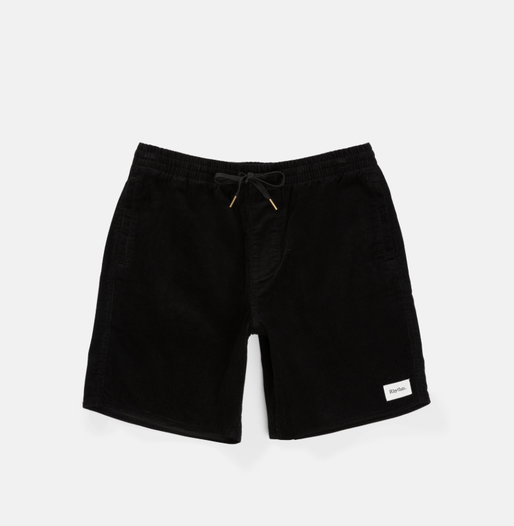 Now available at Harbour Thread Burlington, these corduroy men's shorts from Rhythm feature an elastic waist for relaxed comfort.