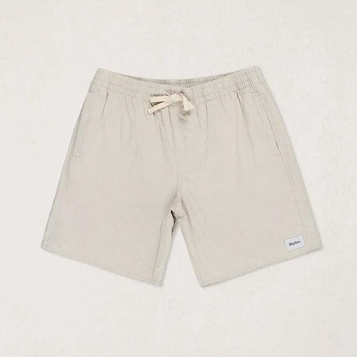 Rhythm Classic Linen Jam men's shorts in the color Sand