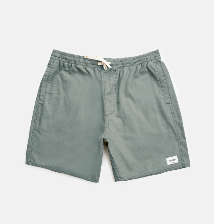 
                      
                        The Rhythm Classic Linen Jam in the color Seafoam
                      
                    
