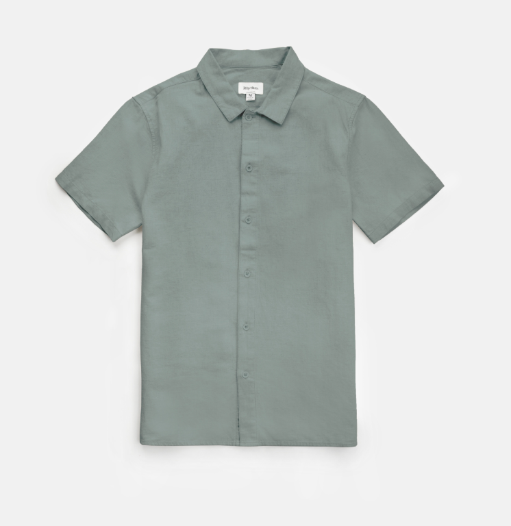 
                      
                        The Rhythm Classic Linen Short Sleeve Shirt in Seafoam
                      
                    