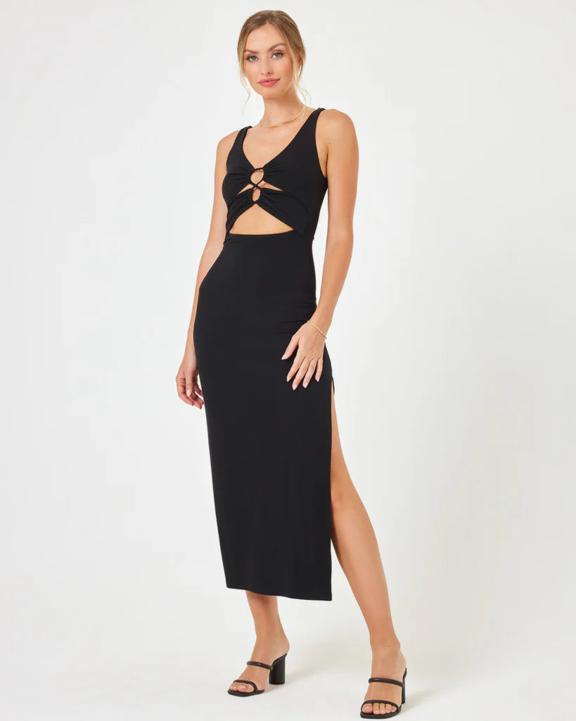 The Camille Cutout Midi Dress by LSPACE