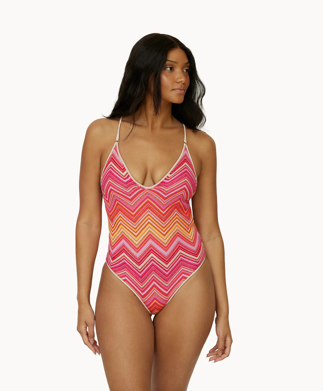 The PQ Swim Margot One Piece in the color Cayenne