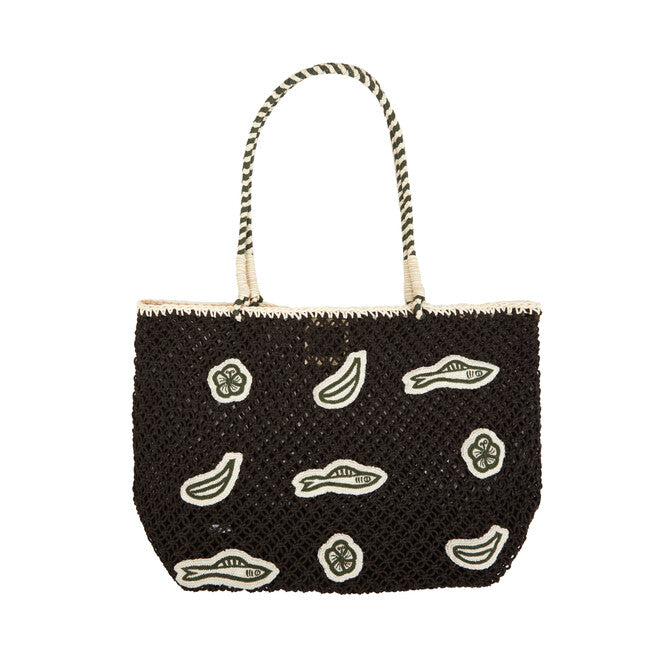 Clare V. Chocolate L'Ete Tote, now at Harbour Thread boutique