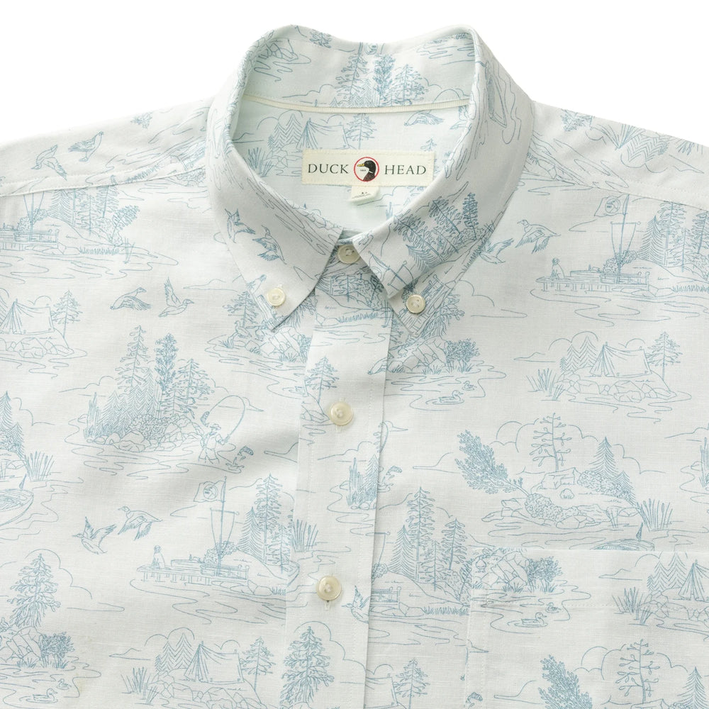 
                      
                        Duck Head Linen Cotton Oxford Sport Shirt
                      
                    