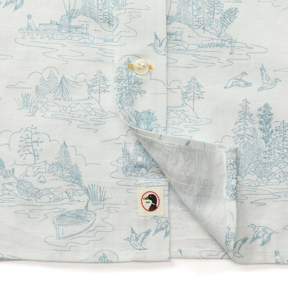 
                      
                        Duck Head Linen Cotton Oxford Sport Shirt
                      
                    