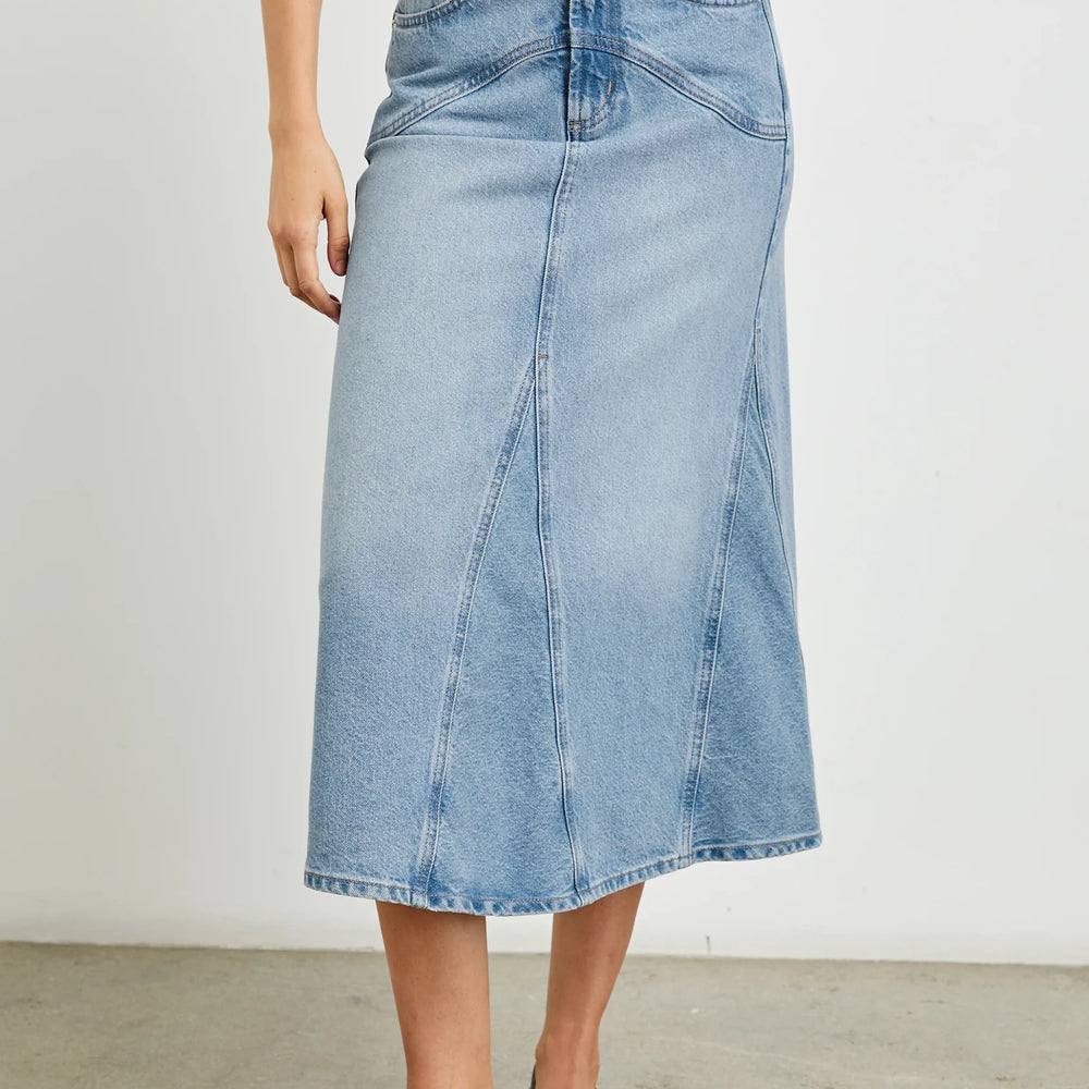 
                      
                        The Del Ray Midi Skirt from Rails is an effortless closet staple that can be dressed up or down
                      
                    