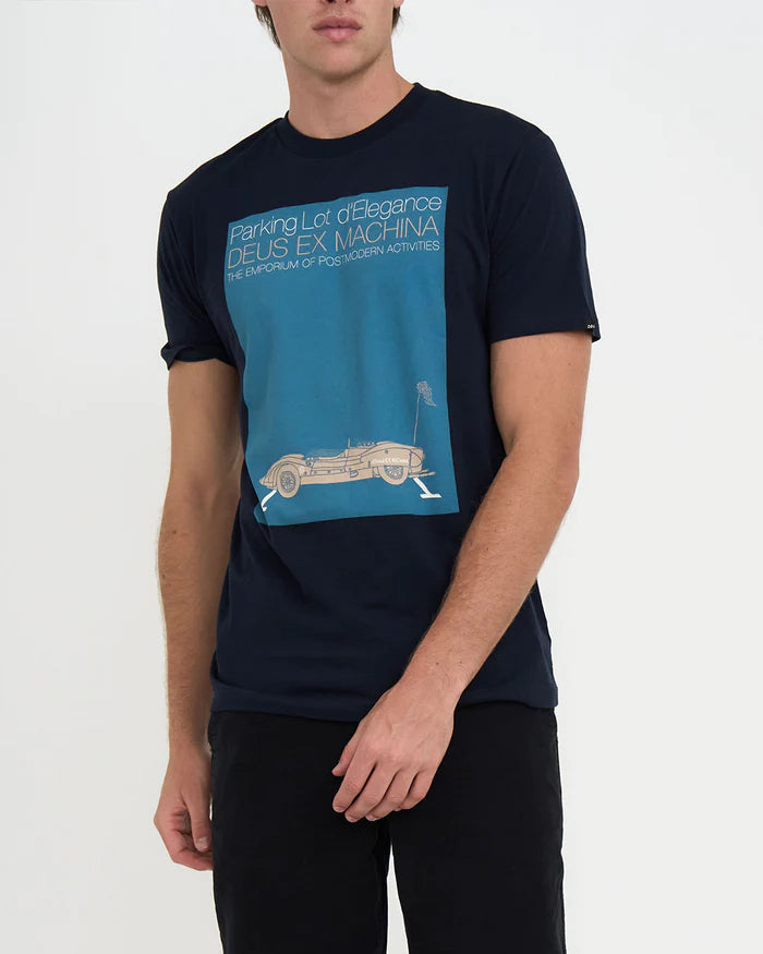 DEUS Parking Lot Tee - Navy