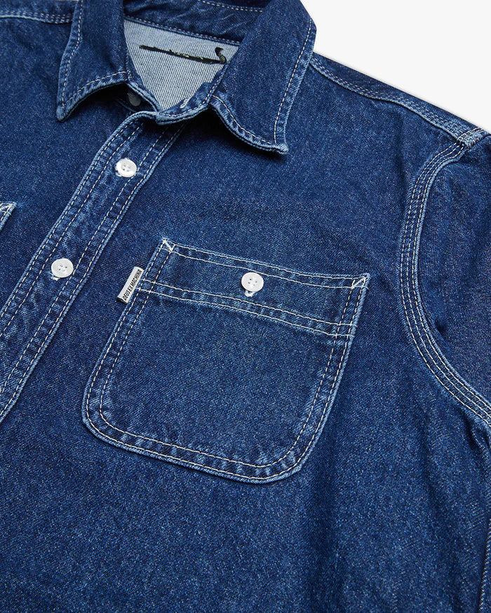 
                      
                        DEUS Boston Denim Shirt - Blue Indigo
                      
                    