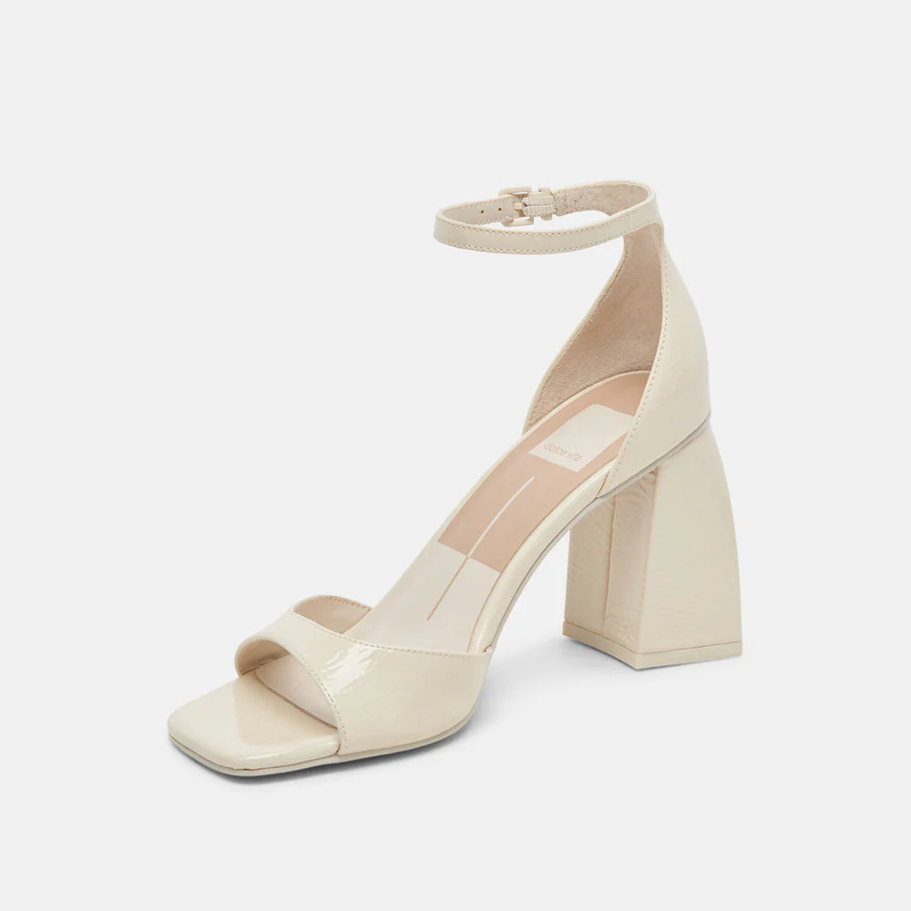 
                      
                        Dolce Vita Janey Heel - Ivory Crinkle Patent
                      
                    