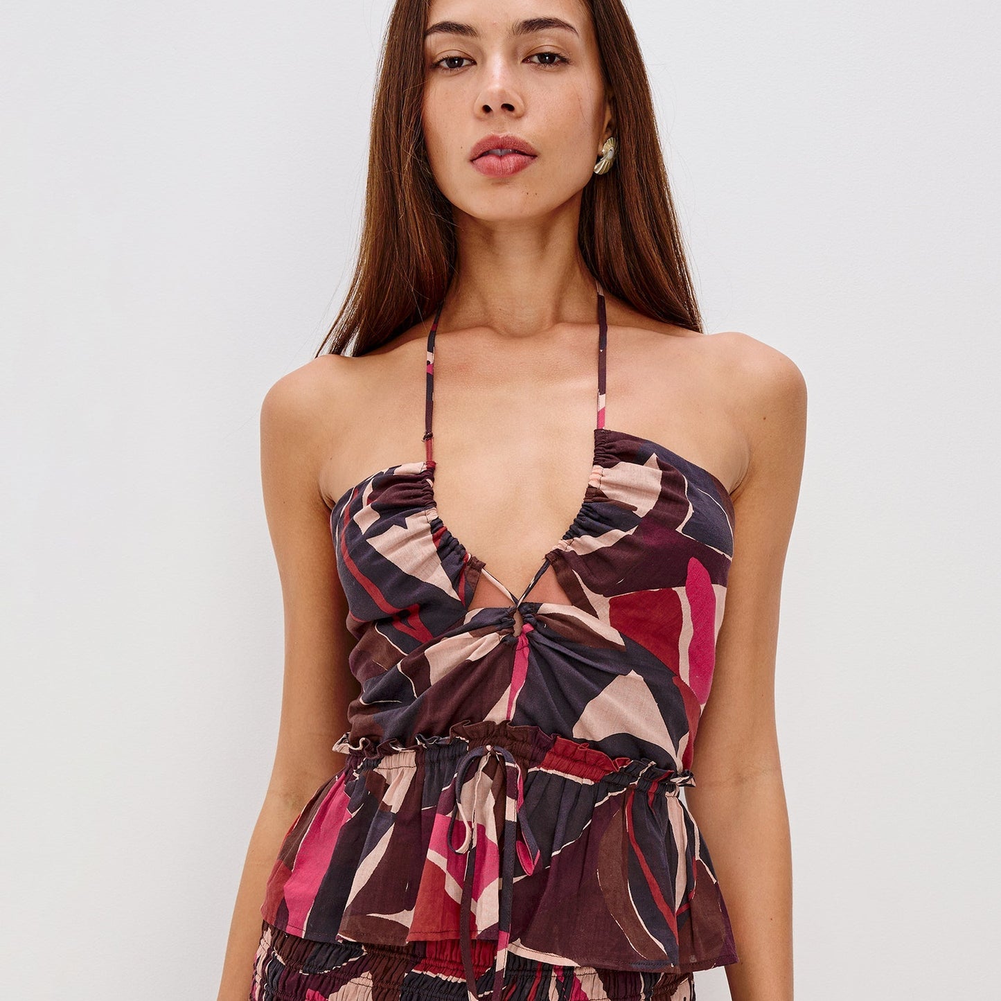 Rails Dulce Halter Top in Paradise