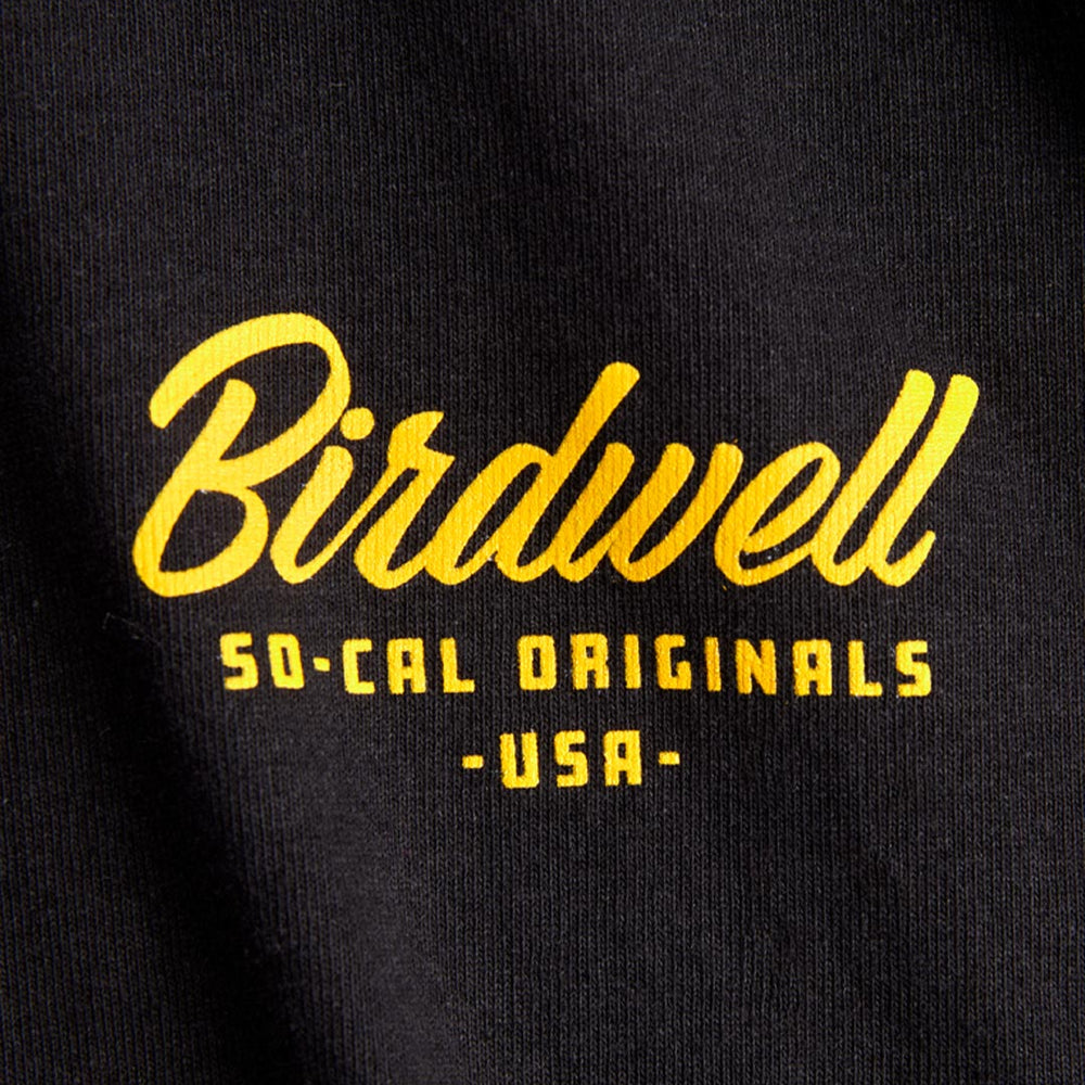 
                      
                        Front graphic design on the Black Daydreamin' Birdie T-shirt by Birdwell
                      
                    