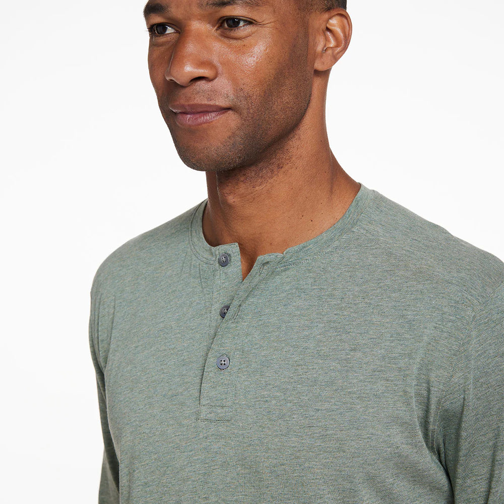 
                      
                        tasc Performance Everywear Long Sleeve Henley - Kelp Heather
                      
                    