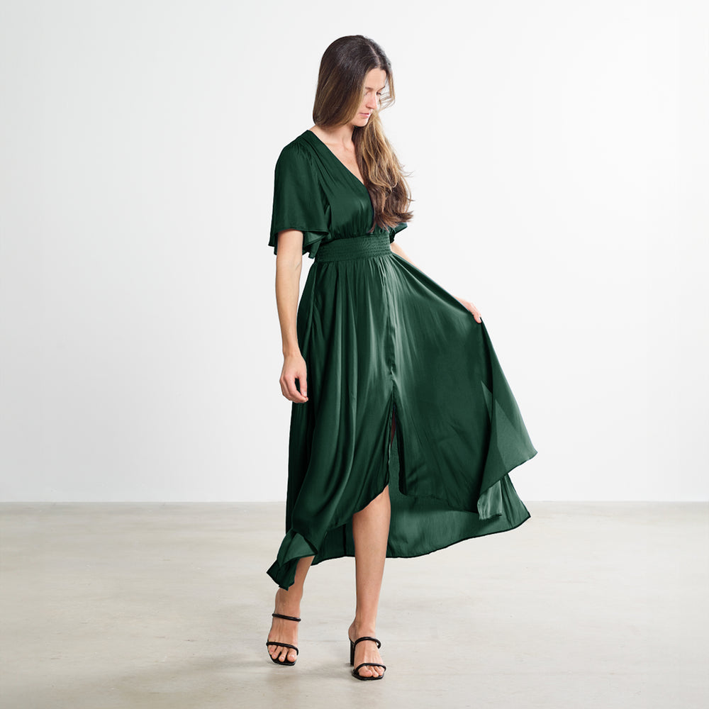 The Diana Dress - Emerald