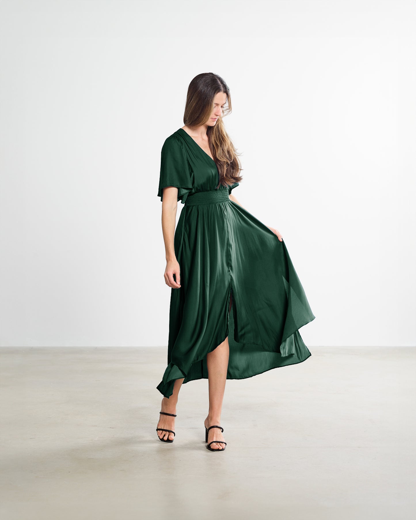 The Diana Dress - Emerald