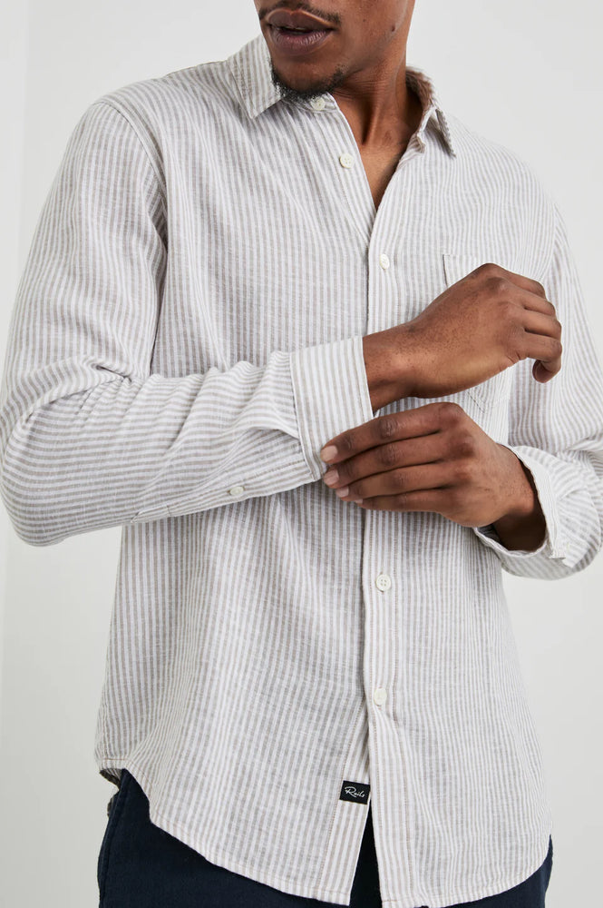 Rails Connor Shirt - Ghurka White Railroad