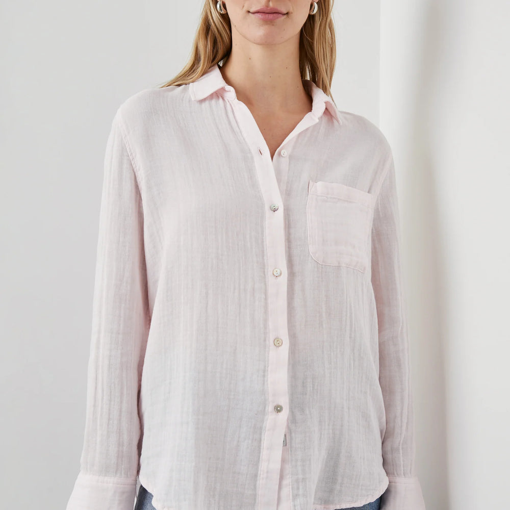 The Ellis Shirt by Rails, in the color Petal