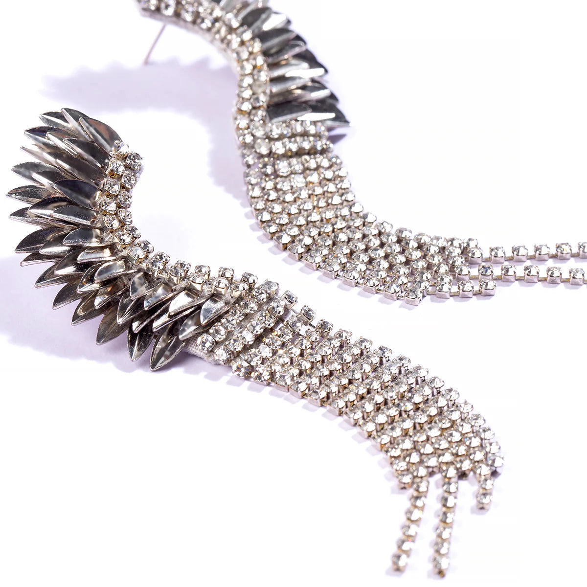 Deepa Gurnani Estella Earrings - Silver