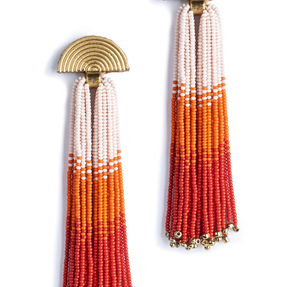 The beaded Lalika Earrings by Deepa Gurnani