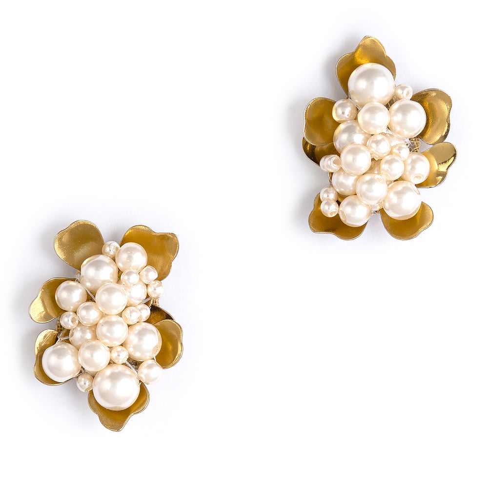 
                      
                        The Nea Earrings by Deepa Gurnani in the color Gold
                      
                    