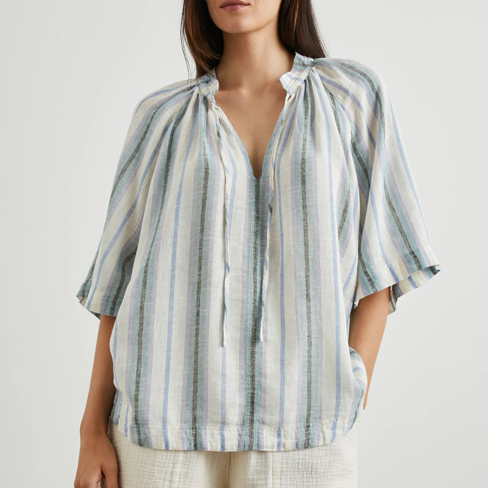 The Catania Stripe Eveline Top by Rails