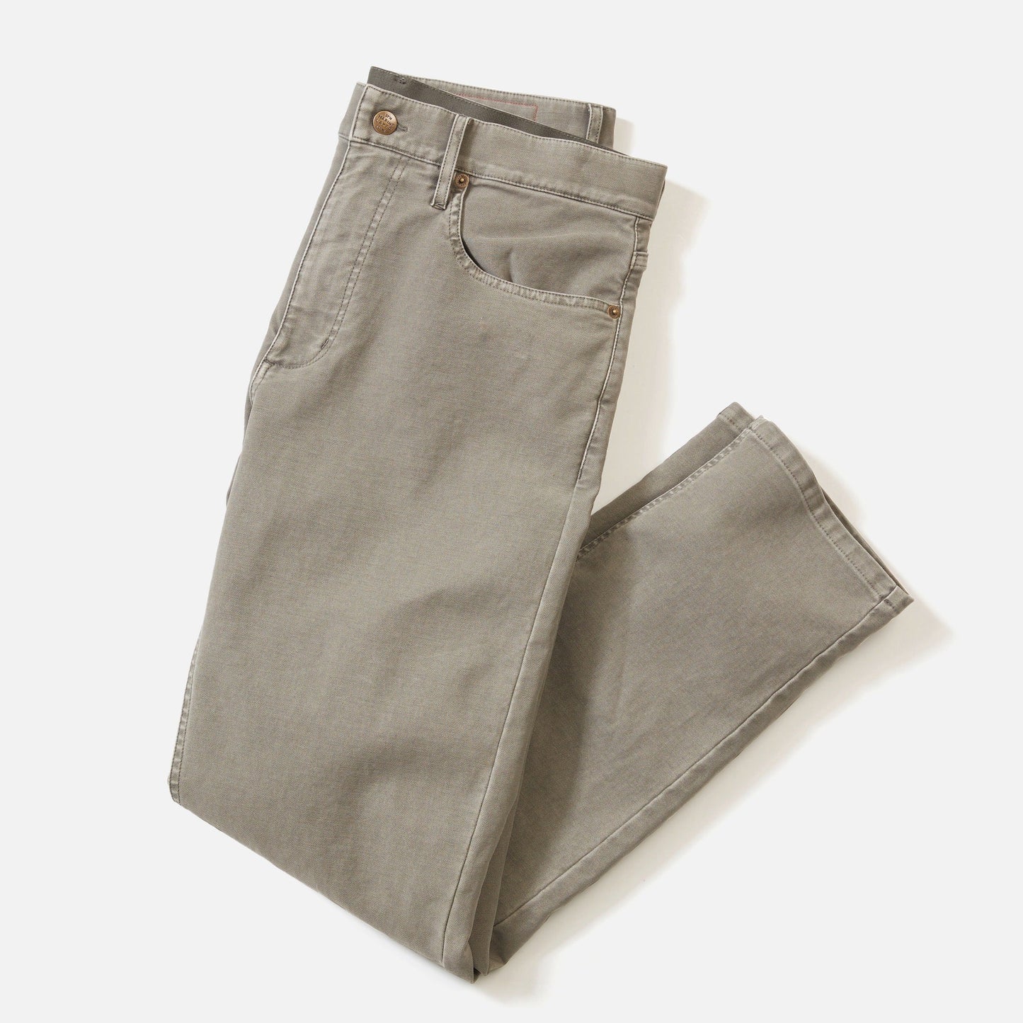 Marine Layer Athletic Fit Flex Terry Pant in Olive, available now at Harbour Thread men's store. 