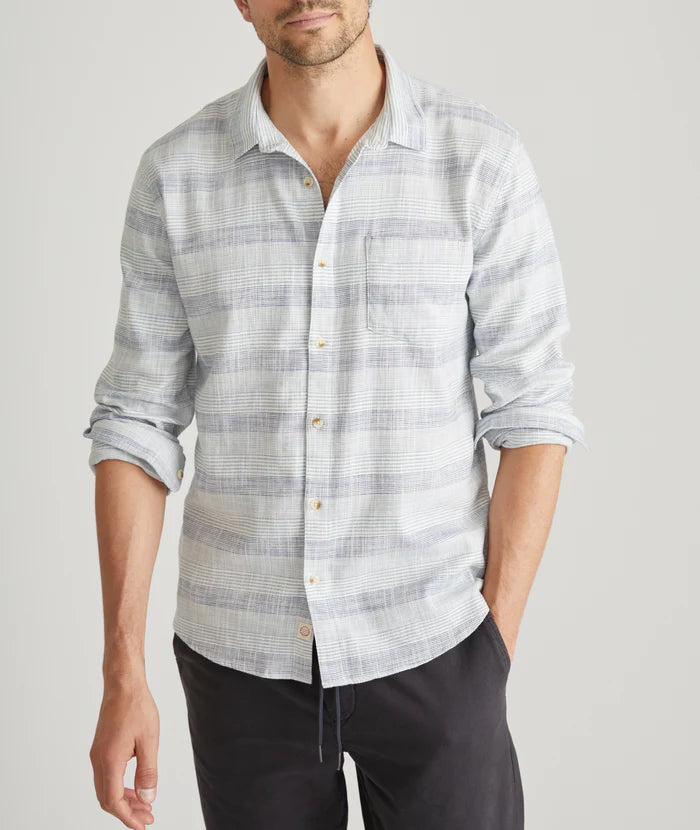 Marine Layer Stretch Selvage Long Sleeve Shirt