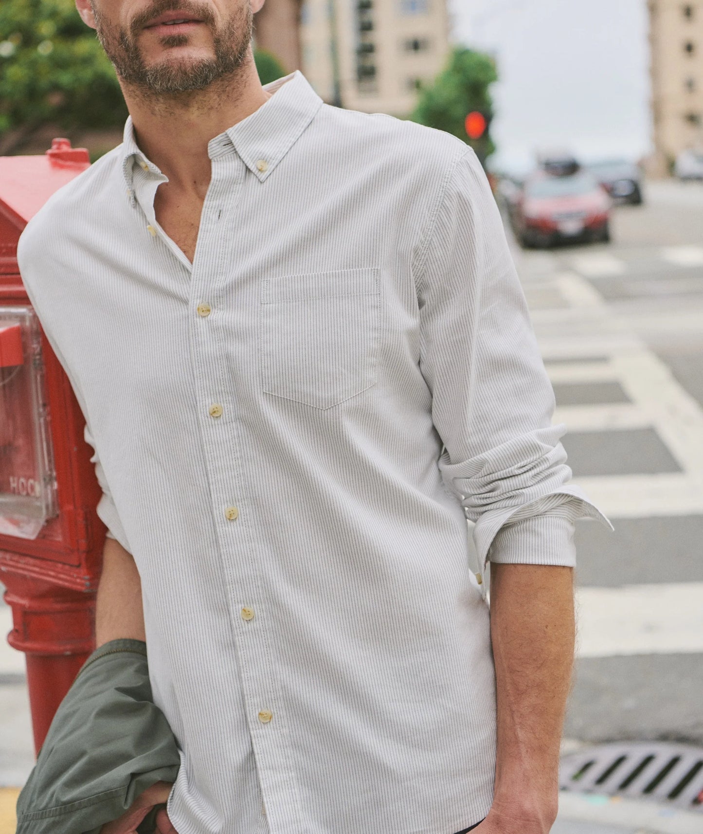 Marine Layer men's button down shirts