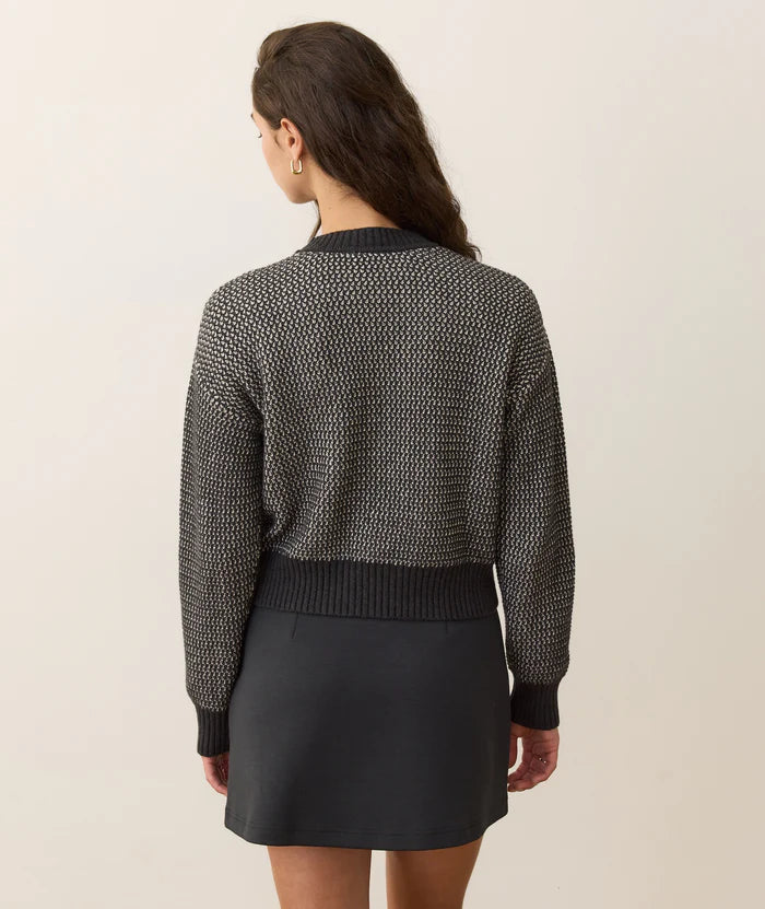 Marine Layer Robin Textured Crewneck Sweater