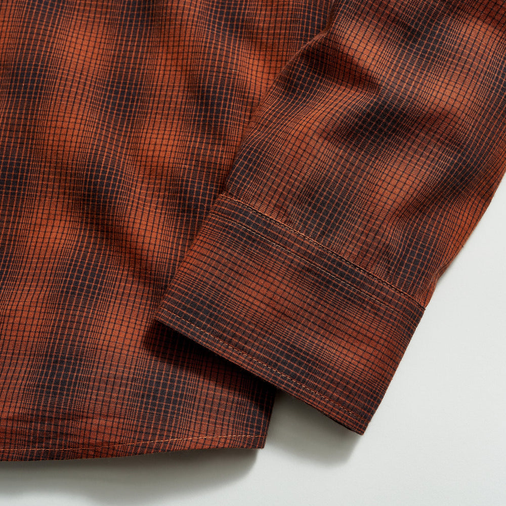 
                      
                        Billy Reid Shadow Plaid Tuscumbia Shirt - Black/Rust
                      
                    