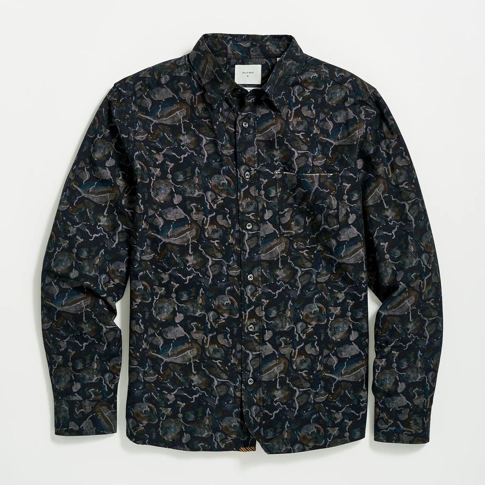 
                      
                        Billy Reid Lowtide Msl 1-Pocket Shirt - Carbon Blue
                      
                    