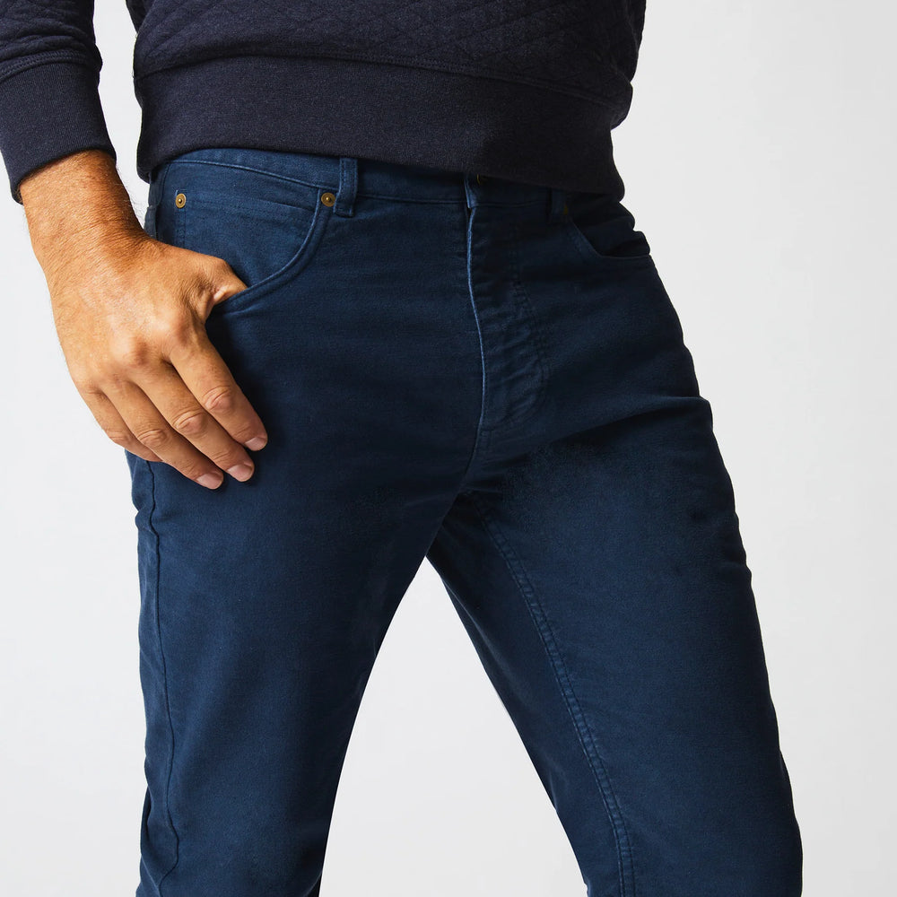 
                      
                        Billy Reid Moleskin Jean - Carbon Blue
                      
                    