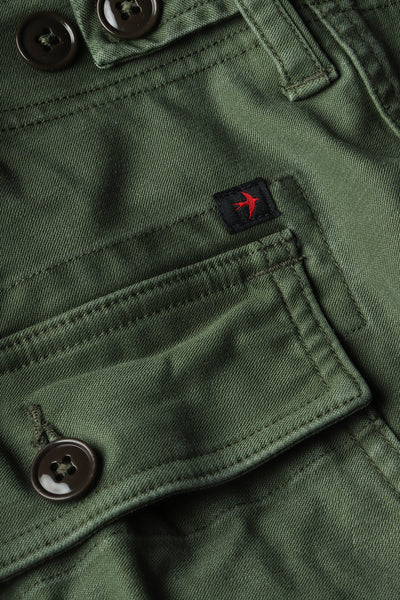 
                      
                        Design detail on the Army Fade Supply Pant by Relwen
                      
                    