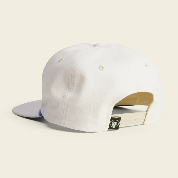 
                      
                        Back view of the Skrimp Unstructured Snapback Hat by Howler Bros
                      
                    