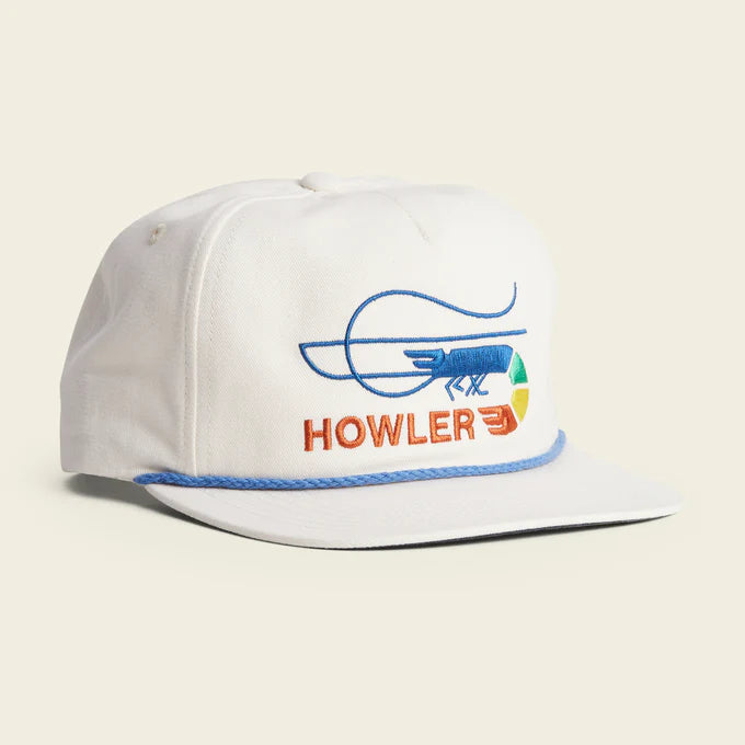 The Skrimp Unstructured Snapback Hat by Howler Bros