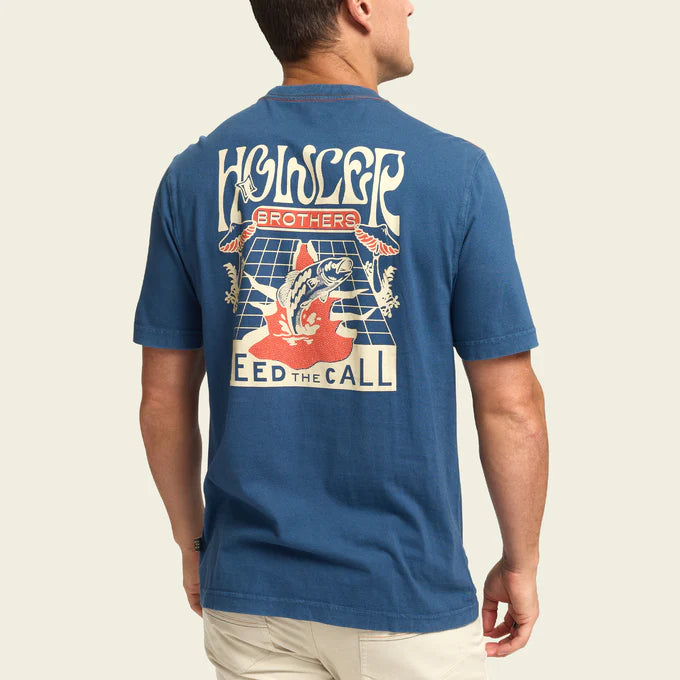 
                      
                        Back view of the Bass Breakthrough Pocket T-Shirt by Howler Brothers
                      
                    