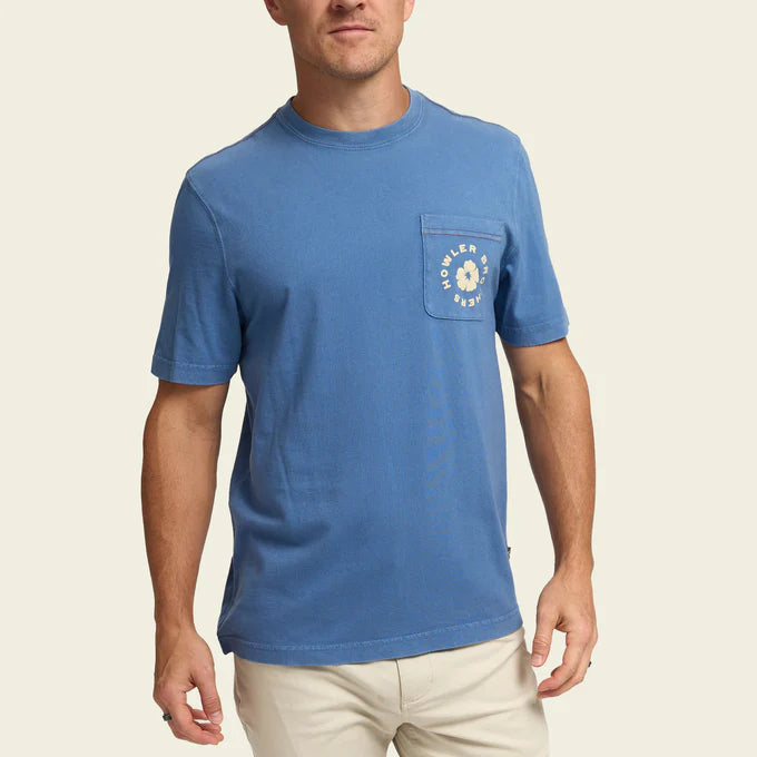 
                      
                        Front view of the CC Workshop Pocket T-Shirt by Howler Brothers
                      
                    