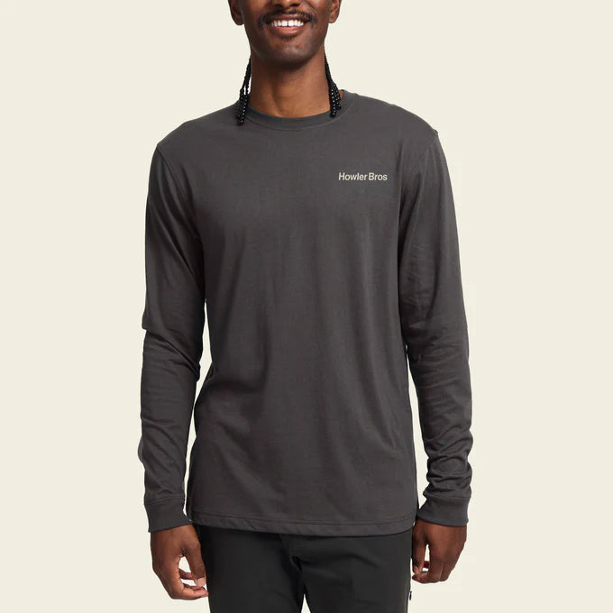 
                      
                        Front view of the Pelican Postage Long Sleeve T-Shirt by Howler Brothers
                      
                    