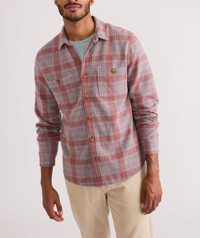 The Pacifica Stretch Twill Shirt by Marine Layer