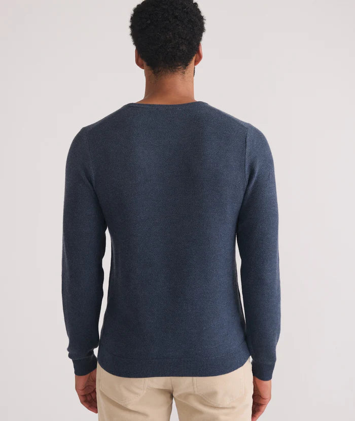 Marine Layer Sweater Tee - Dark Indigo