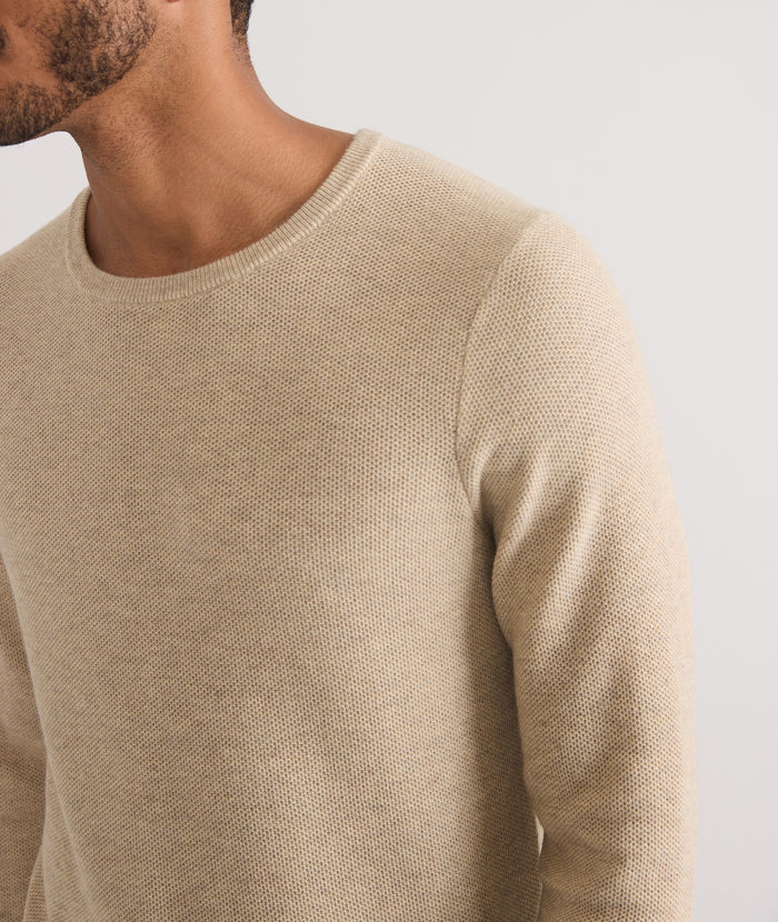 Marine Layer Sweater Tee - Driftwood