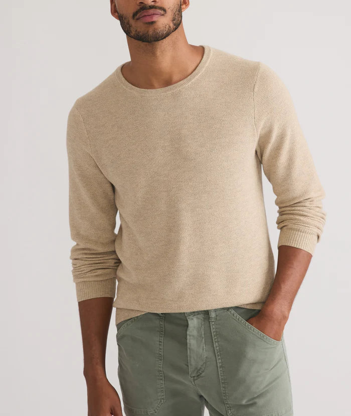 Marine Layer Sweater Tee - Driftwood