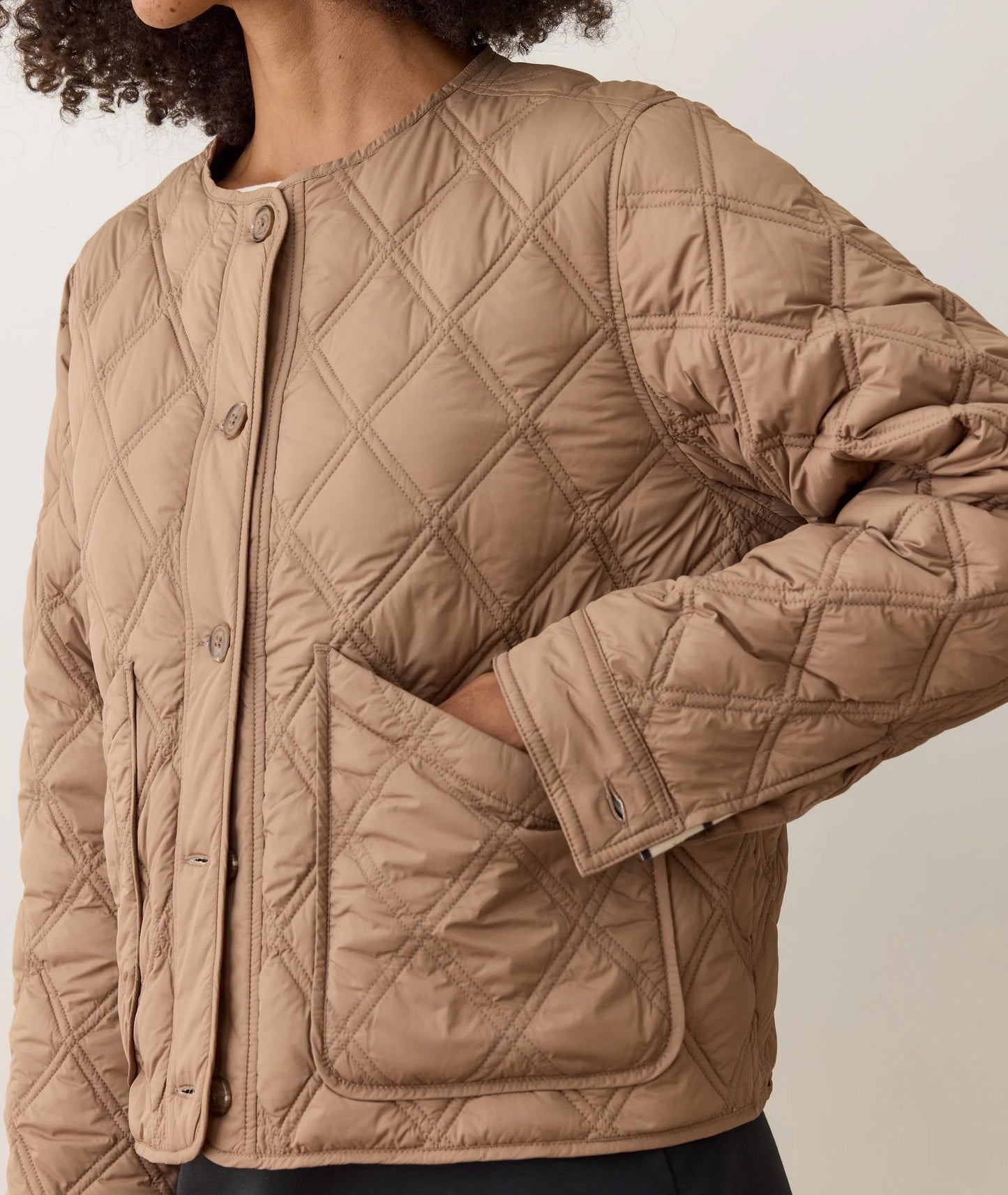 Marine Layer Marina Quilted Liner Jacket