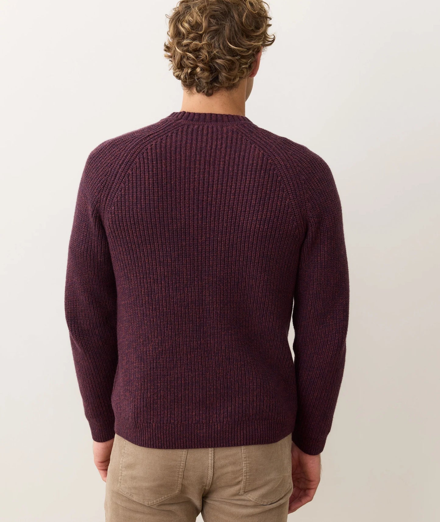 men's ribbed sweater