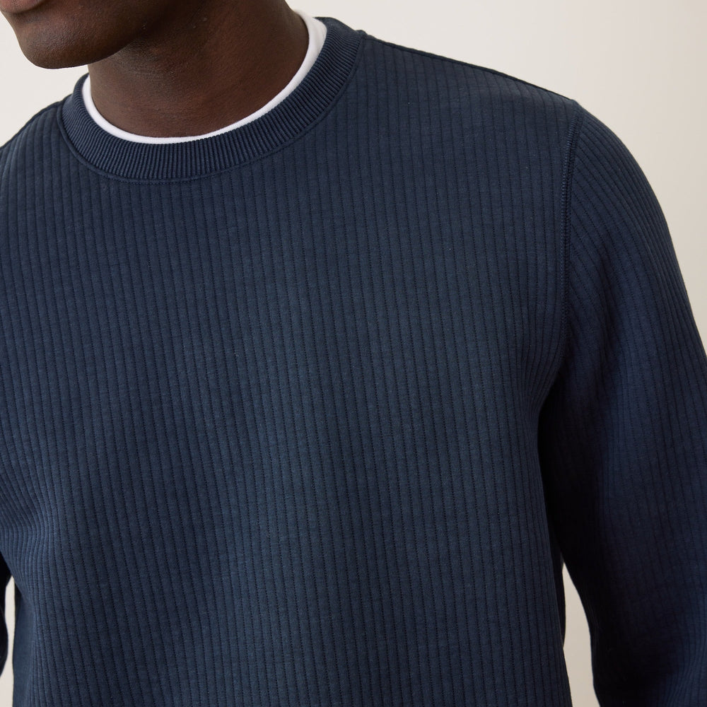 Marine Layer Corbet Quilted Crewneck
