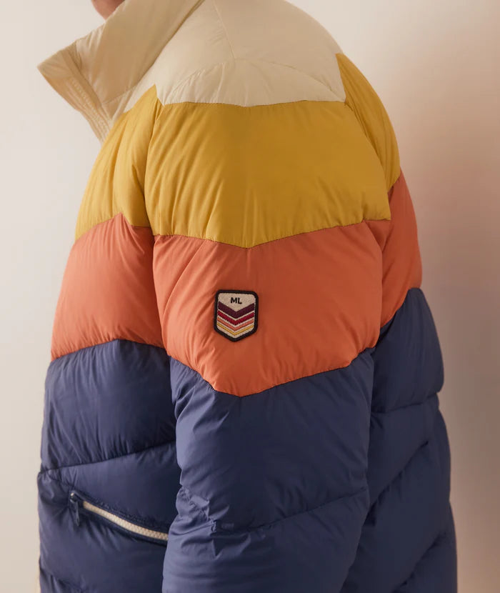 
                      
                        Marine Layer's Colorblock Puffer Jacket offers stand-out winter style
                      
                    
