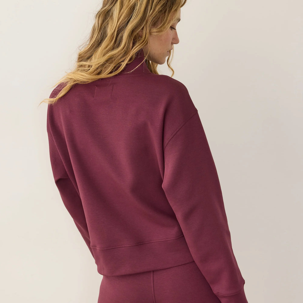 
                      
                        Marine Layer Nova Mock Neck Sweatshirt
                      
                    